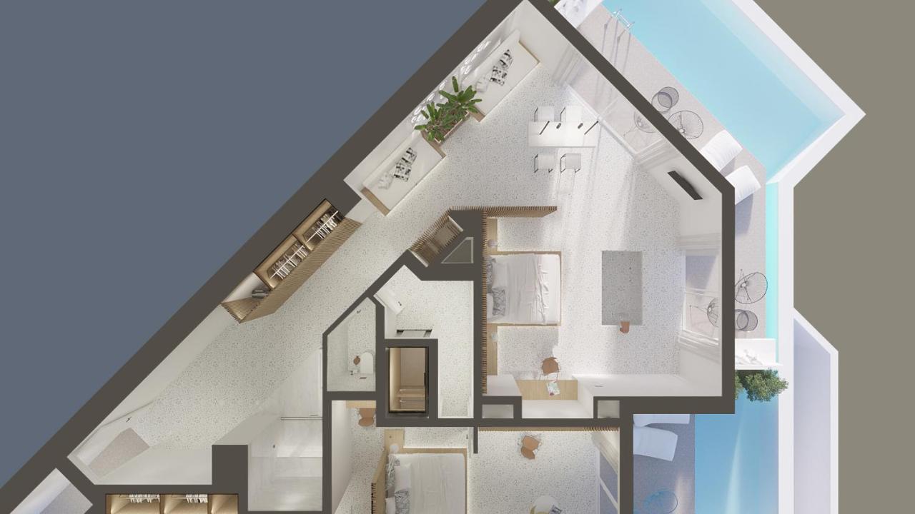 Mykonos Dove Beachfront Hotel Platys Gialos  Екстериор снимка